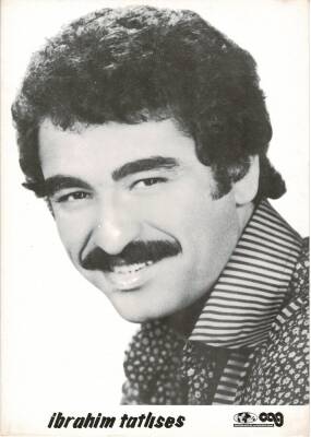 İbrahim Tatlıses Büyük Boy Kartpostal KRT11164 - 1