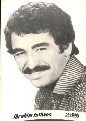 İbrahim Tatlıses Büyük Boy Kartpostal KRT16708 - 1