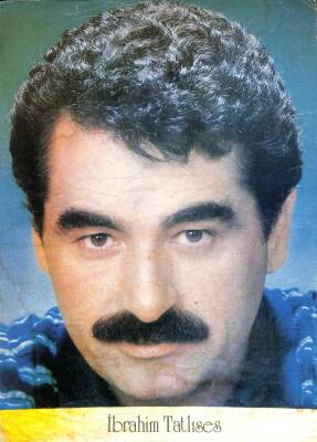İbrahim Tatlıses Büyük Boy Kartpostal KRT16711 - 1