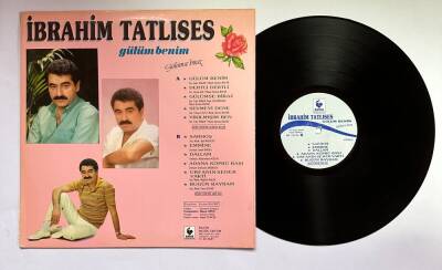 İbrahim Tatlıses - Gülüm Benim (Dönem Baskı) LP Plak (108.5) PLK22015 - 2