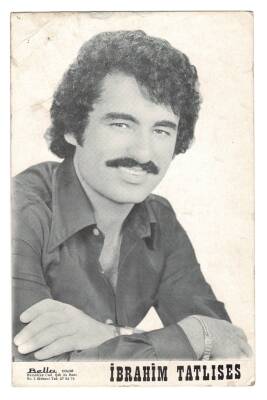 İbrahim Tatlıses Kartpostal KRT8718 - 1