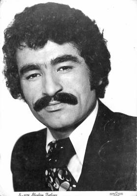 İbrahim Tatlıses Siyah Beyaz Kartpostal KRT18196 - 1