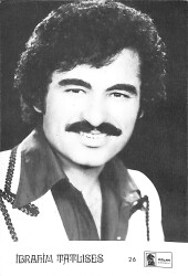 İbrahim Tatlıses Siyah Beyaz Kartpostal (Küçük Boy) KRT21201 - Gökçekoleksiyon