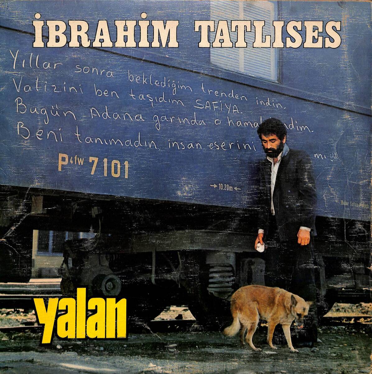İbrahim Tatlıses – Yalan | Star Plakçılık 33′lük LP (Long Play) PLAK (10/8.5) 