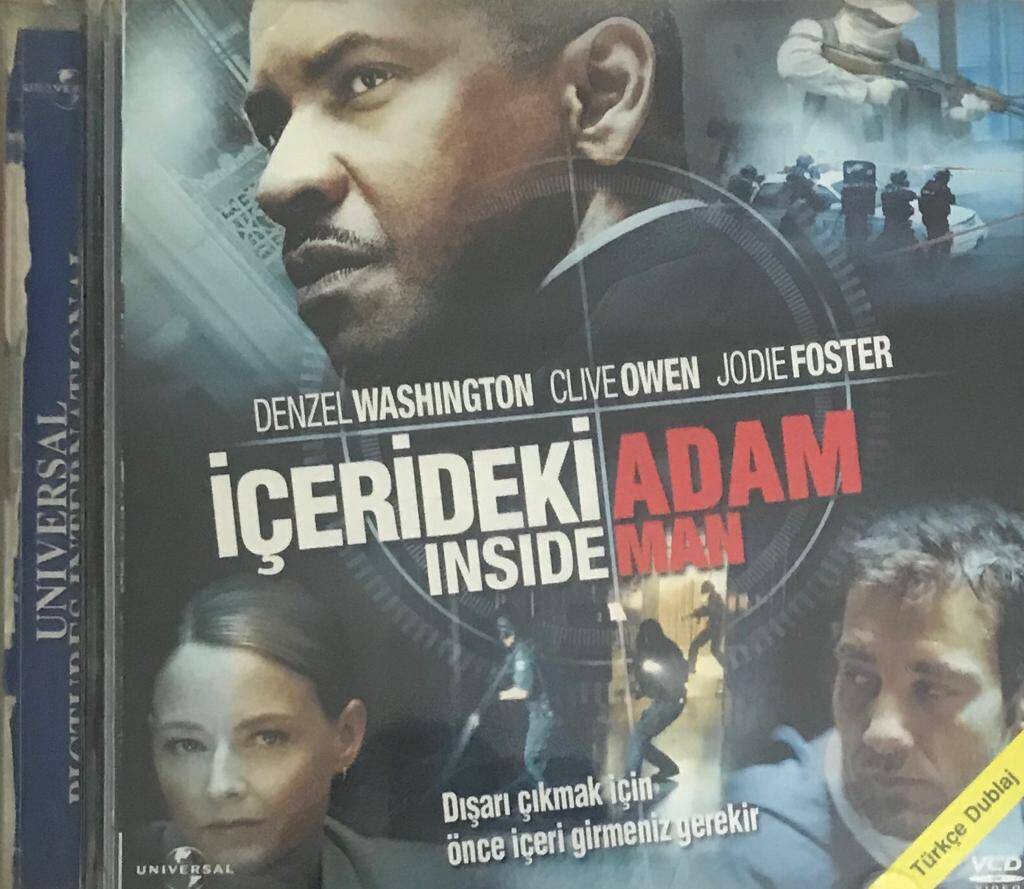 İçerideki Adam -Inside Man VCD Film VCD3646 - 1