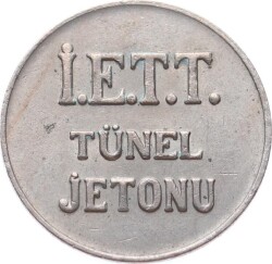 İ.E.T.T. Tünel Jetonu Nikel JTF717 - 1