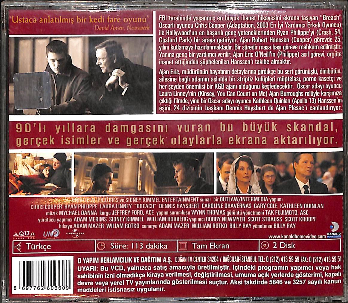 İhanet - Breach (2007) Orijinal VCD Film VCD28971 - 2