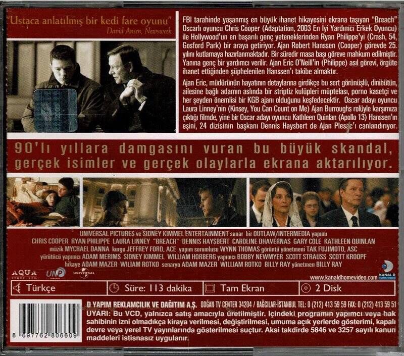 İhanet - Breach VCD Film VCD154 - 2