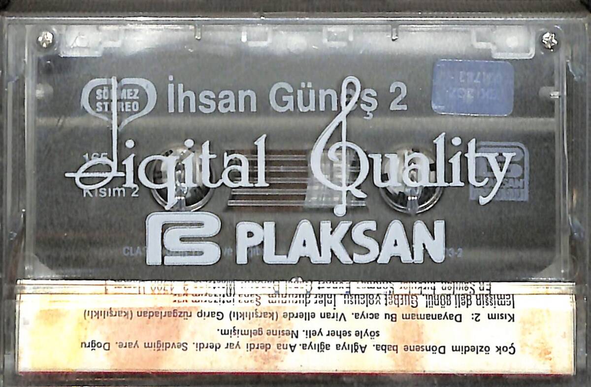 İhsan Güneş 2 - Çok Özledim Dönsene Baba Kaset (Sıfır Kaset) KST28998 - 2