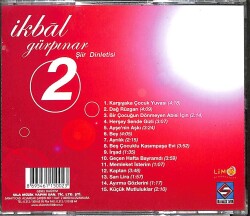 İkbal Gürpınar 2 - Şiir Dinletisi - CD Müzik (108) CD3173 - 4