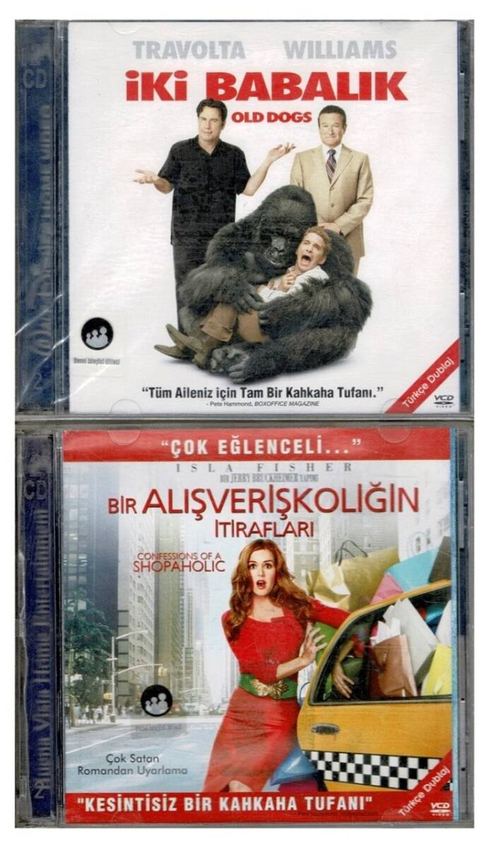 İki Babalık Bir Alışverişkoliğin İtirafları - 2 Adet VCD Film VCD870 - 1
