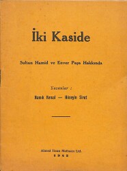 İki Kaside - Sultan Hamid Ve Enver Paşa Hakkında NDR91157 - Gökçekoleksiyon