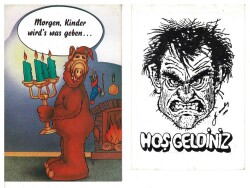 İkili Pop-Art Kartpostal KRT7637 - Gökçekoleksiyon