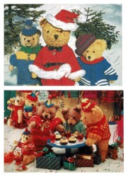 İkili Pop-Art Kartpostal KRT7649 - Gökçekoleksiyon