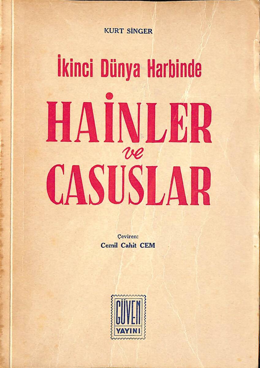 İkinci Dünya Harbinde Hainler Ve Casuslar NDR91400 - 1