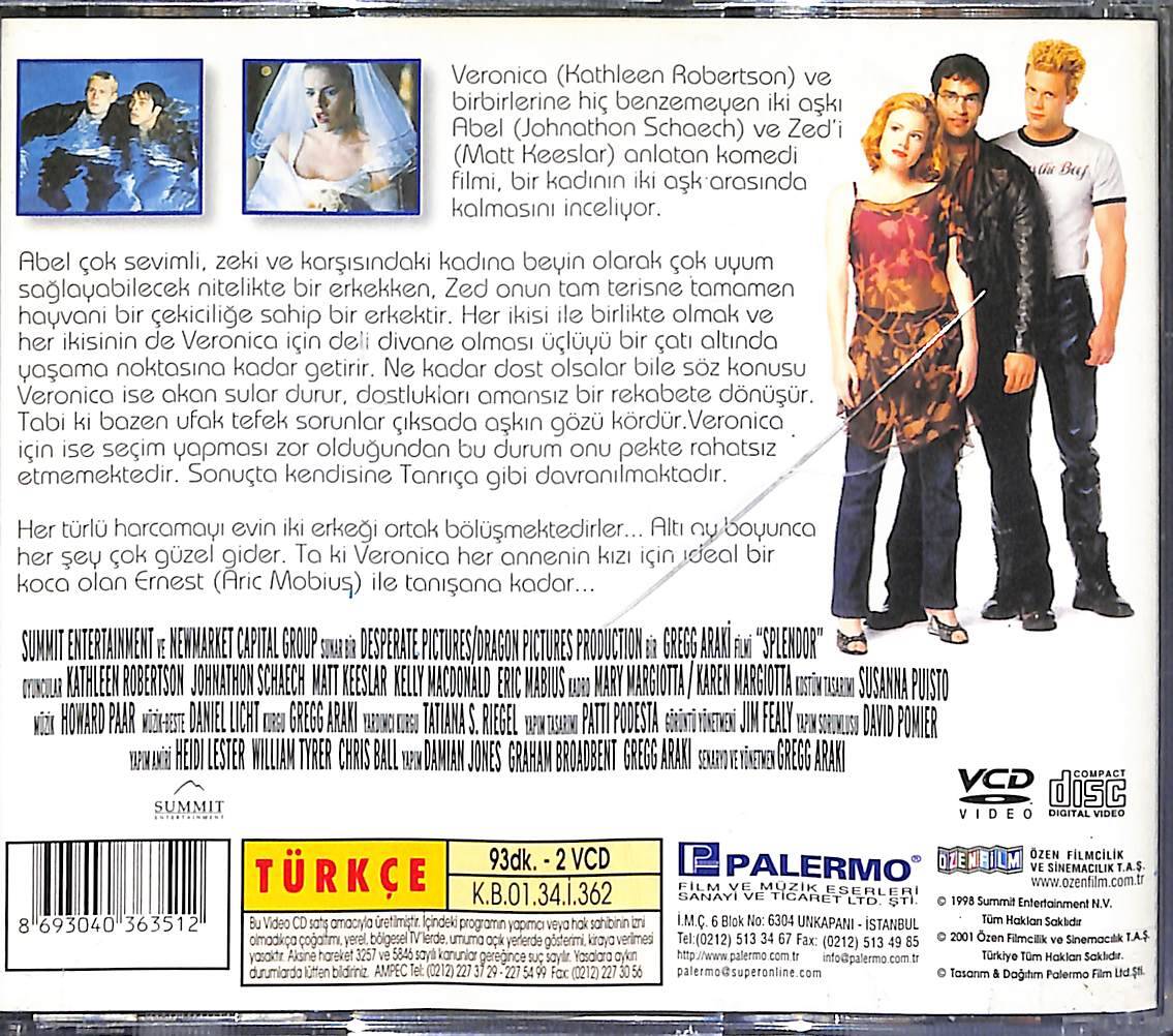 İkisini de Sevdim Orjinal VCD Film ' 1999 Sundance Film Festivali Açılış Filmi ' VCD28032 - 2
