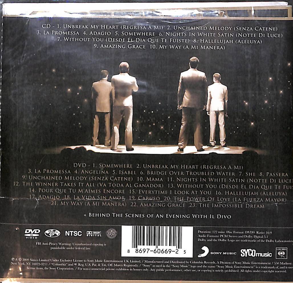 Il Divo – An Evening With Il Divo Live in Barcelona CD İkinci El CD5859 - 2