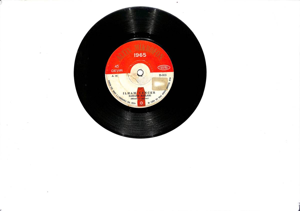 İlham Gencer - Zamane Kızları & İstanbul 1965 Altın Mikrofon PLAK (10/6.5) PLK25638 - 1