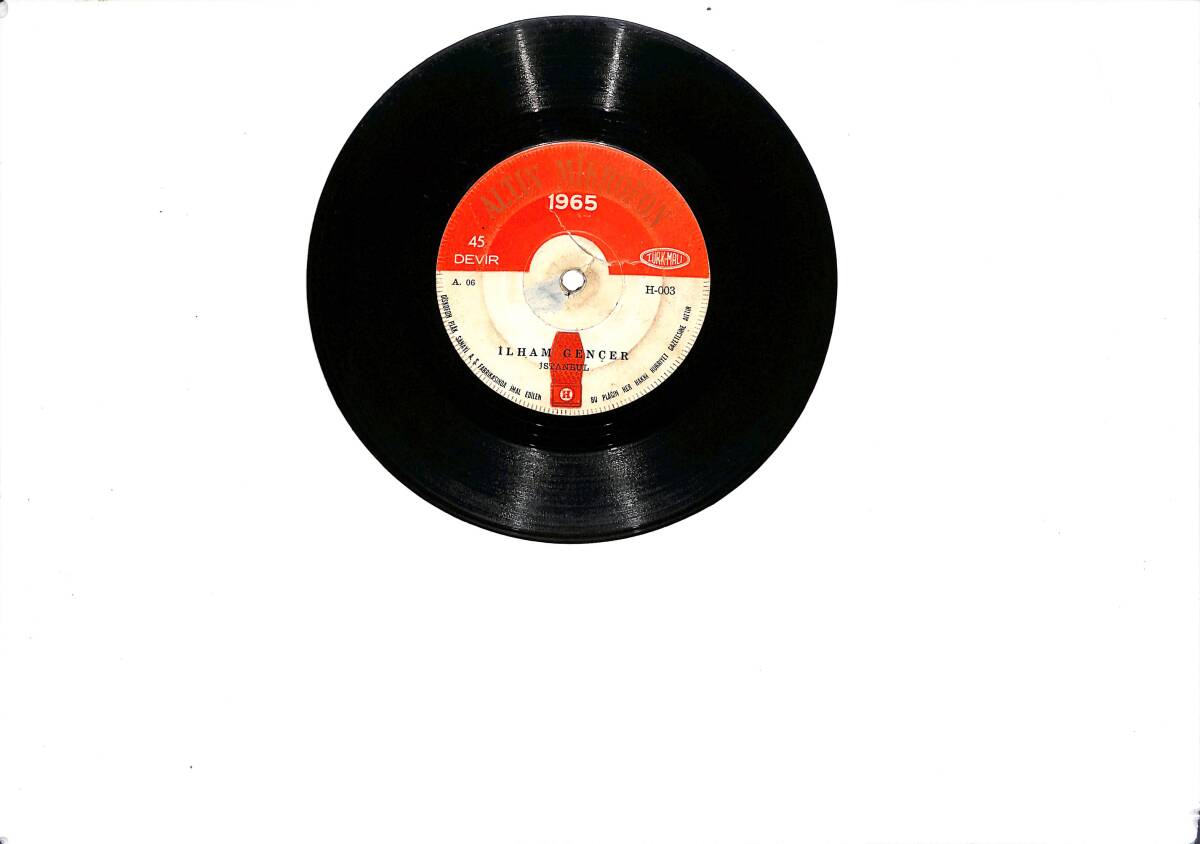 İlham Gencer - Zamane Kızları & İstanbul 1965 Altın Mikrofon PLAK (10/6.5) PLK25638 - 2