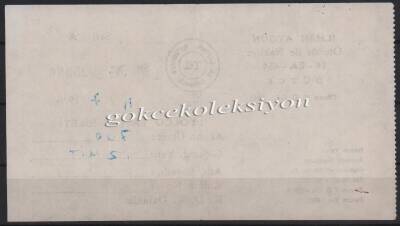 İlhan Aygün 1986 Yılı Otobüs Bileti PYB2880 - 2