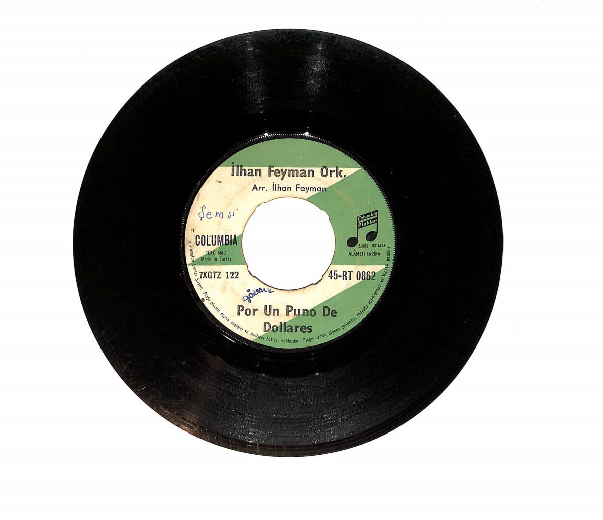 İlhan Feyman Orkestrası - Gitana / Por Un Puno De Dollares PLAK (10/7) PLK25622 - 2