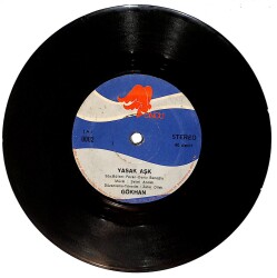 Gökhan - Yasak Aşk / Böyle Bitsin Plak (10/6.5) PLK25313 - Gökçekoleksiyon