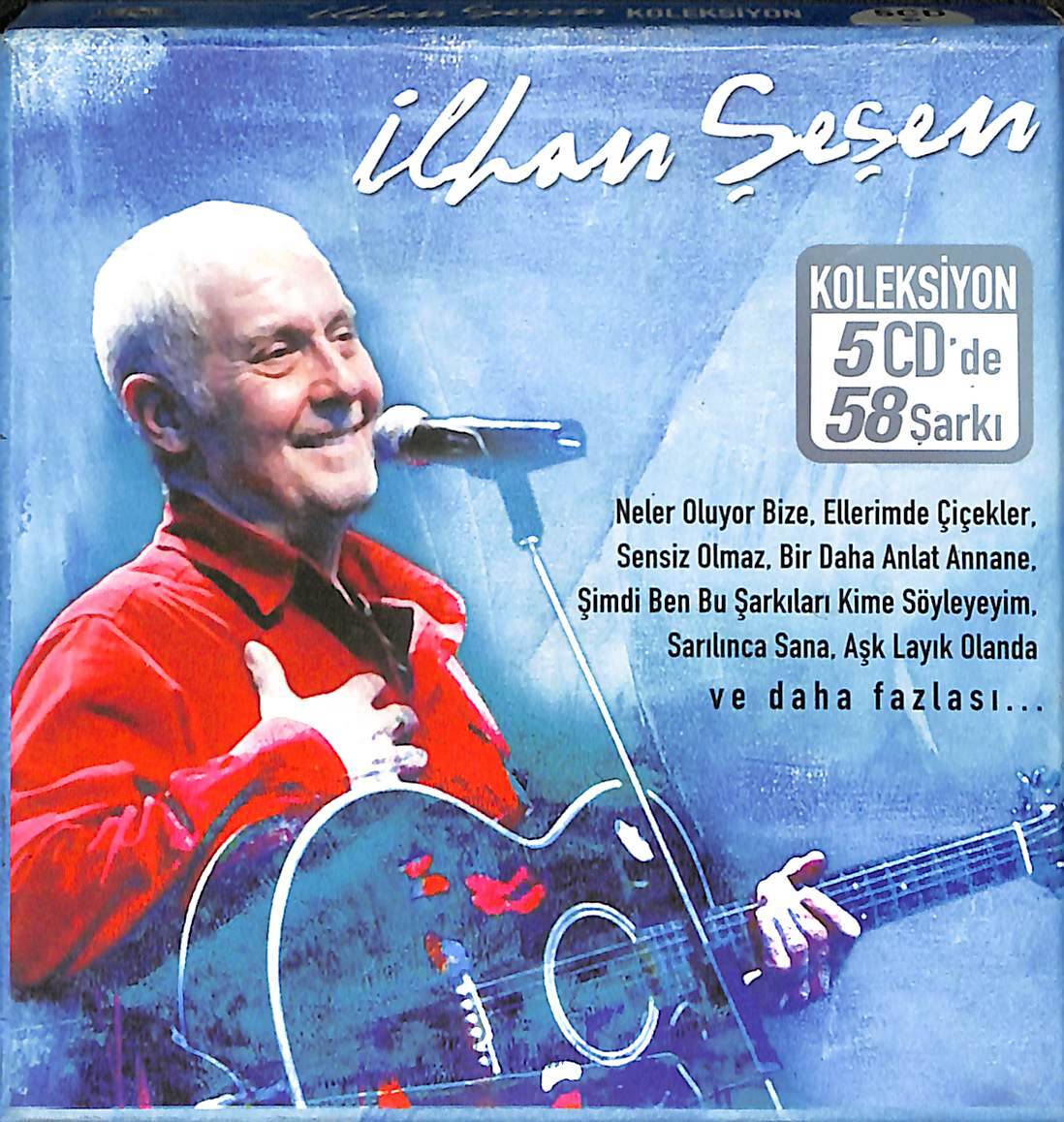 İlhan Şeşen Koleksiyon - 5 CD'de 58 Şarkı CD (İkinci El) CD4000 - 1