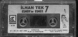 İlhan Tek - Esmerim Esmer Kaset (İkinci El) KST24376 - 2