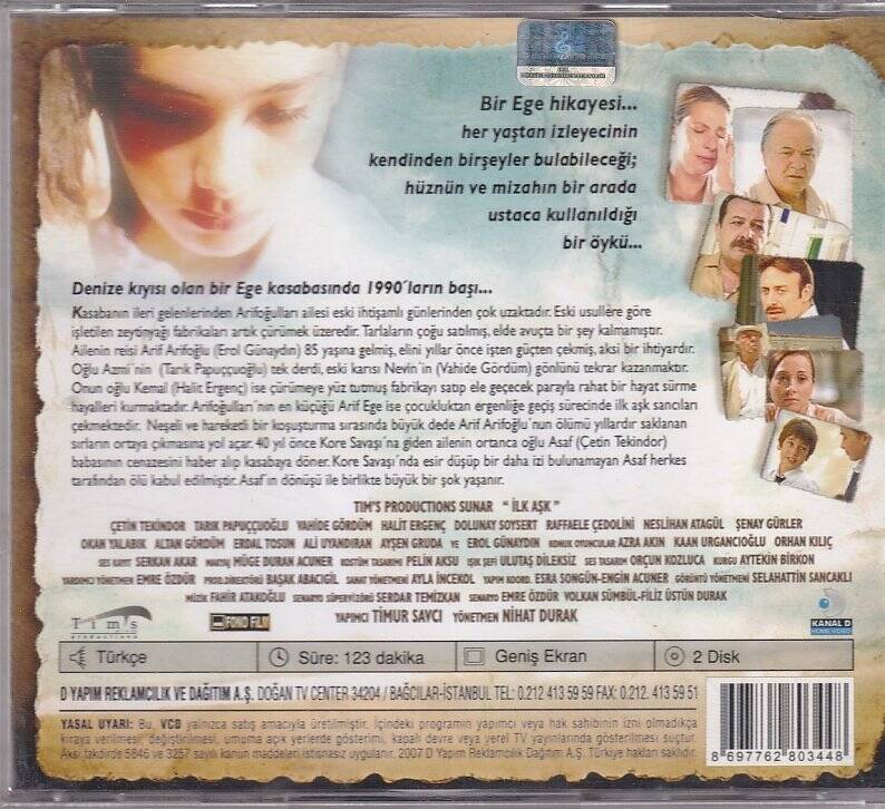 İlk Aşk Film VCD7247 - 2