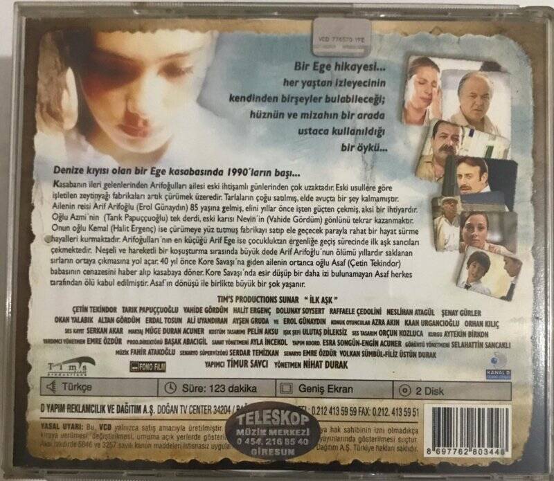 İlk Aşk VCD Film VCD5280 - 2