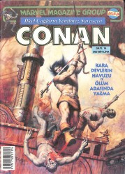 İlkel Çağların Yenilmez Savaşçısı CONAN Çizgi Roman Sayı:14 - Kara Devlerin Havuzu ve Ölüm Adasında Yağma NDR94290 - Gökçekoleksiyon