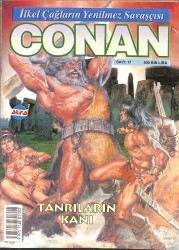 İlkel Çağların Yenilmez Savaşçısı CONAN Çizgi Roman Sayı:17 - Tanrıların Kanı NDR88308 - Gökçekoleksiyon