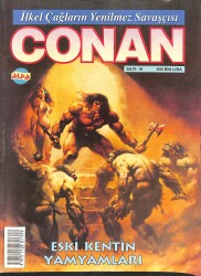 İlkel Çağların Yenilmez Savaşçısı CONAN Çizgi Roman Sayı:19 - Eski Kentin Yamyamları NDR88310 - Gökçekoleksiyon