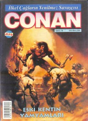 İlkel Çağların Yenilmez Savaşçısı CONAN Çizgi Roman Sayı:19 - Eski Kentin Yamyamları NDR94285 - Gökçekoleksiyon
