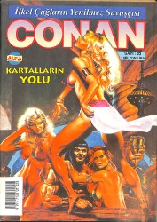 İlkel Çağların Yenilmez Savaşçısı CONAN Çizgi Roman Sayı:23 - Kartalların Yolu NDR88312 - Gökçekoleksiyon