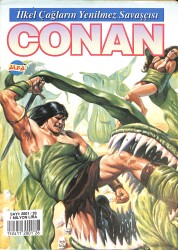  İlkel Çağların Yenilmez Savaşçısı CONAN Çizgi Roman Sayı:26 - 7 Eylül 2001 NDR88314 - Gökçekoleksiyon