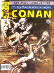İlkel Çağların Yenilmez Savaşçısı CONAN Çizgi Roman Sayı:34 - Fildişi Tanrıça ve Zingara Büyücüsü NDR88364 - Gökçekoleksiyon