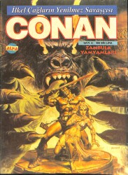 İlkel Çağların Yenilmez Savaşçısı CONAN Çizgi Roman Sayı:8 - Zambula Yamyamları NDR88340 - Gökçekoleksiyon