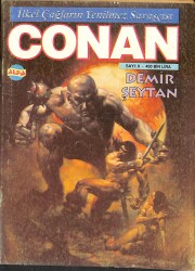 İlkel Çağların Yenilmez Savaşçısı CONAN Çizgi Roman Sayı:9 - Demir Şeytan NDR88331 - Gökçekoleksiyon