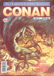 İlkel Çağların Yenilmez Savaşçısı CONAN Çizgi Roman Sayı:13 - Kızıl Kuledeki Dehşet NDR88344 - Gökçekoleksiyon