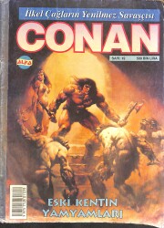İlkel Çağların Yenilmez Savaşçısı Conan Sayı : 19 - Eski Kentim Yamyamları NDR88000 - Gökçekoleksiyon