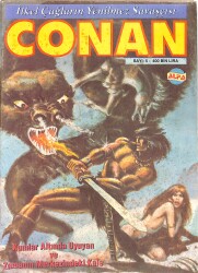 İlkel Çağların Yenilmez Savaşçısı Conan Sayı : 5 400 Bin Lira - Kumlar Altında Uyuyan ve Zamanın Merkezindeki Kale NDR87993 - Gökçekoleksiyon