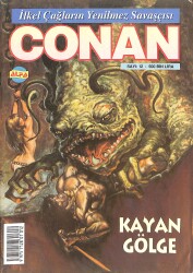 İlkel Çağların Yenilmez Savaşçısı CONAN Çizgi Roman Sayı:12 - Kayan Gölge NDR88361 - Gökçekoleksiyon