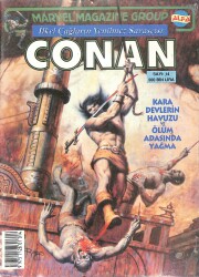 İlkel Çağların Yenilmez Savaşçısı CONAN Çizgi Roman Sayı:14 - Kara Devlerin Havuzu ve Ölüm Adasında Yağma NDR88345 - Gökçekoleksiyon