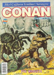 İlkel Çağların Yenilmez Savaşçısı CONAN Çizgi Roman Sayı:15 - Fil Kulesi NDR88346 - Gökçekoleksiyon