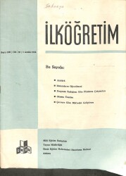 İlköğretim Dergisi Sayı 526 - Cilt 30 - 1 Aralık 1964 NDR75889 - Gökçekoleksiyon