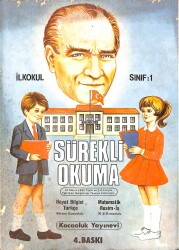 İlkokul 1.Sınıf Sürekli Okuma Kitabı 4.Baskı NDR98997 - Gökçekoleksiyon