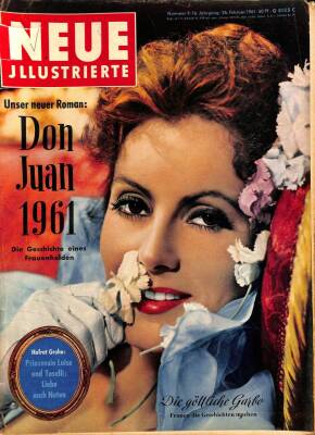 ILLUSTRIERTE WOCHE 26 Februar 1961 - Don Juan 1961 NDR61998 - 1