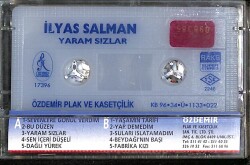 İlyas Salman - Yaram Sızlar Kaset (İkinci El) Kırmızı Bandrol KST24352 - 2