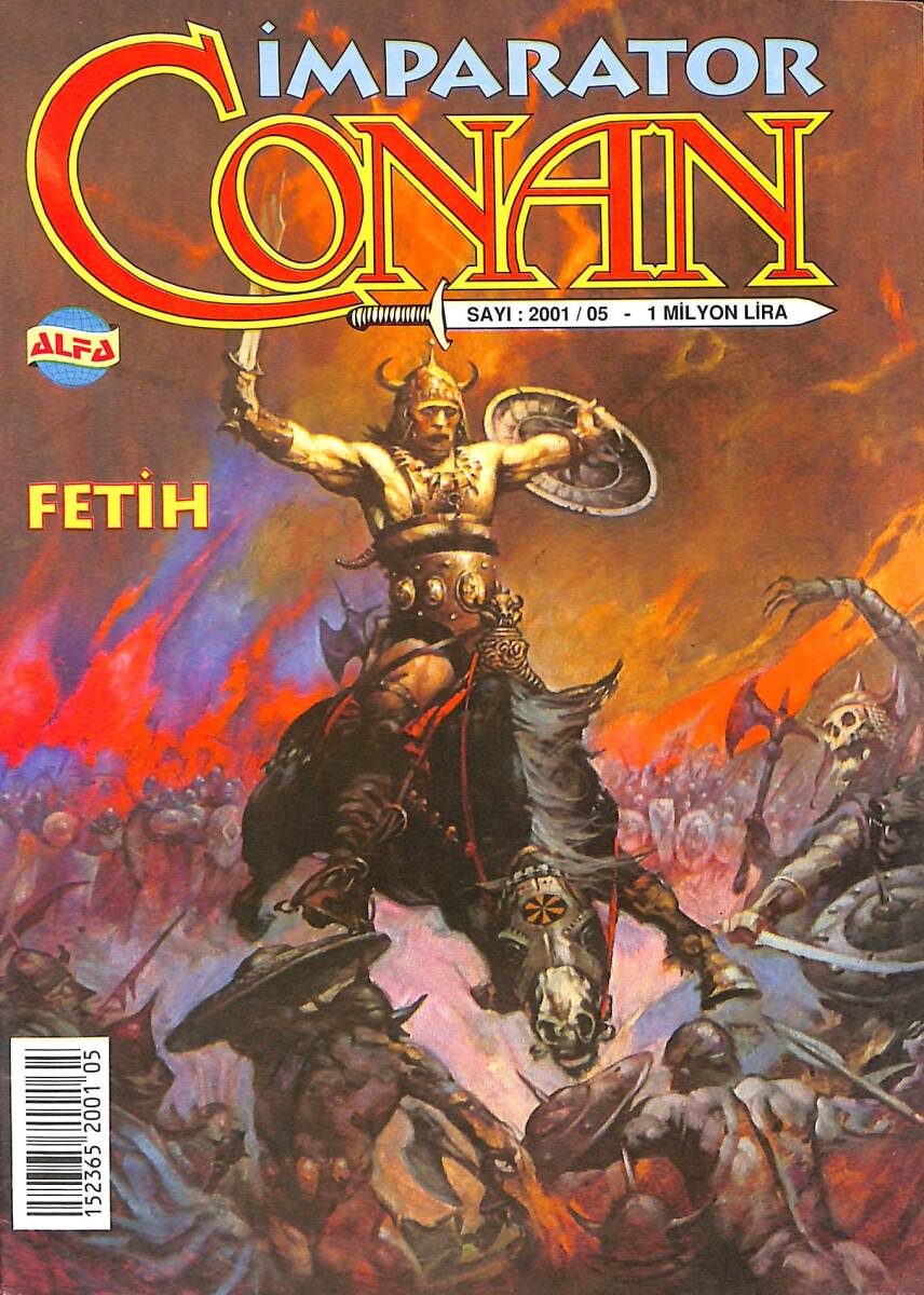 İmparator CONAN Çizgi Roman Sayı:5 - Fetih (21 Eylül 2001) NDR98414 - 1